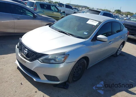 2016 Nissan Sentra Fe+ S/S/Sl/Sr/Sv z USA, uszkodzony, nr VIN 3N1AB7AP2GY215417